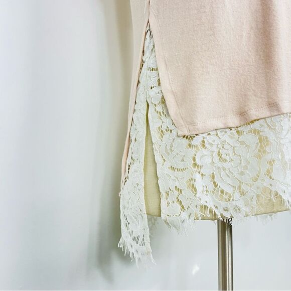 Bobeou | cream, off white lace blouse Small - Picture 6 of 12